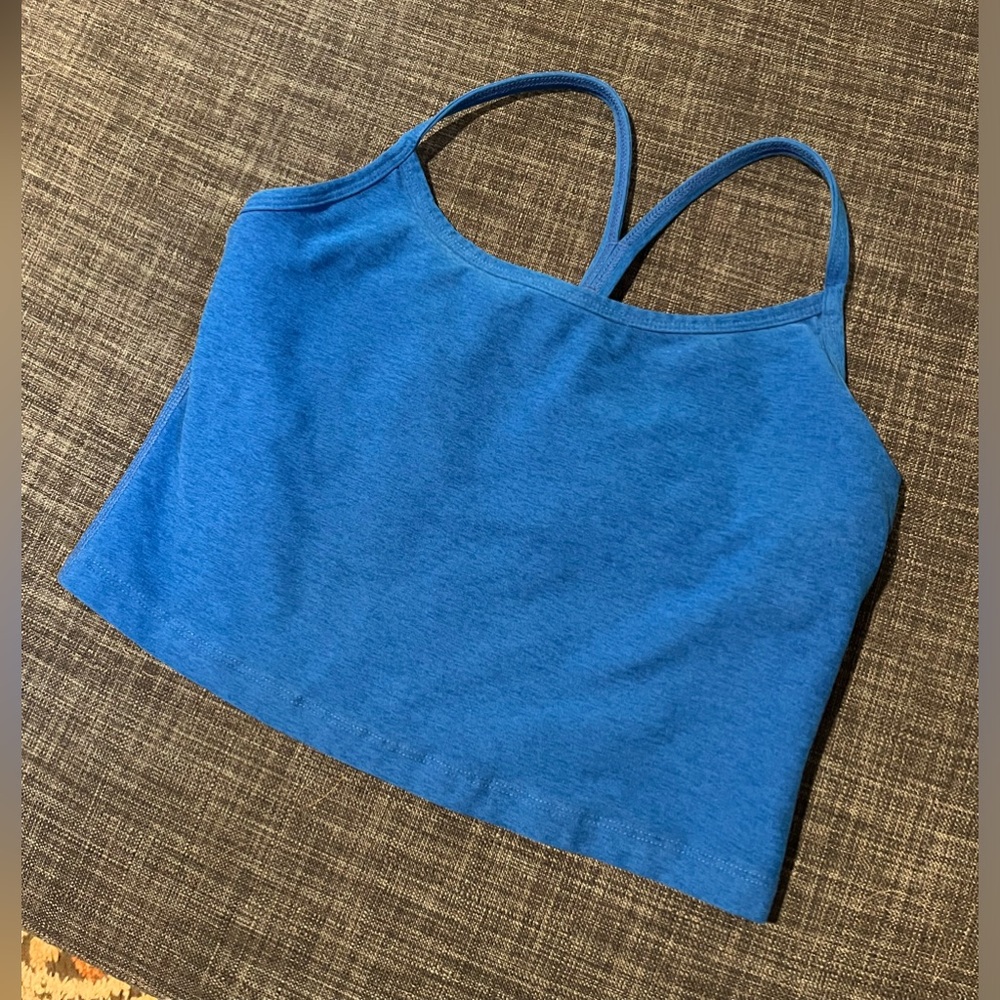 Spacedye Slim Racerback Cropped Tank